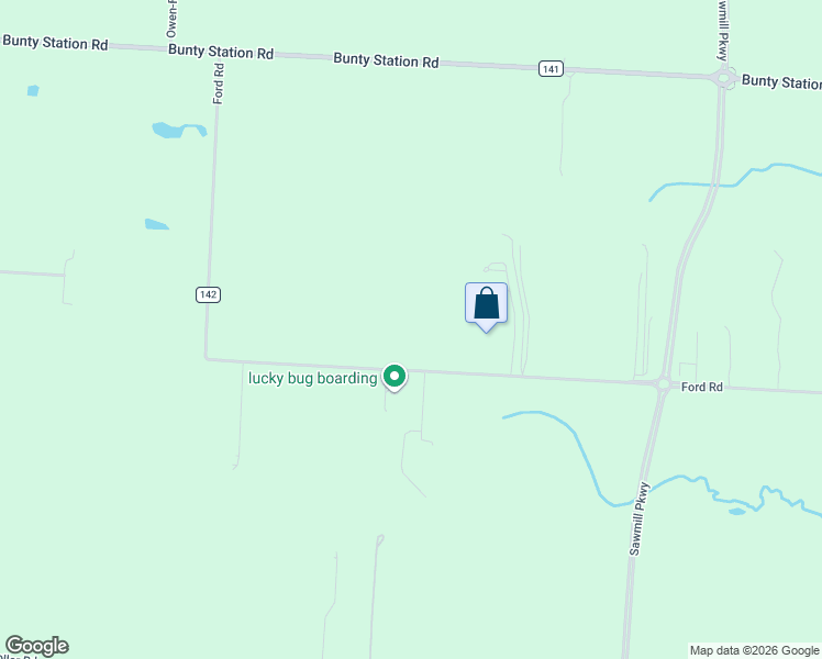 map of restaurants, bars, coffee shops, grocery stores, and more near 1986 Ford Road in Delaware