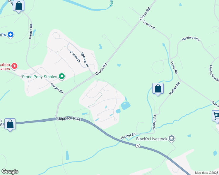map of restaurants, bars, coffee shops, grocery stores, and more near 4641 Logan Court in Schwenksville
