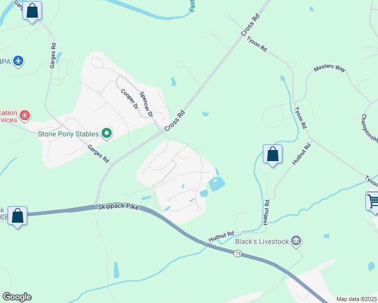 map of restaurants, bars, coffee shops, grocery stores, and more near 4641 Logan Court in Schwenksville