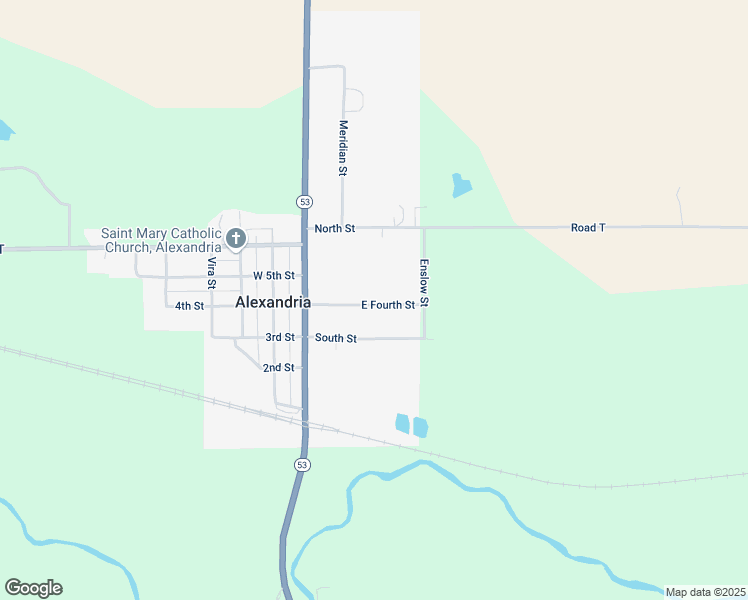 map of restaurants, bars, coffee shops, grocery stores, and more near 305 4th Street in Alexandria
