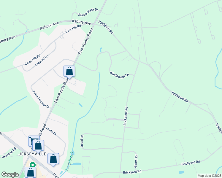 map of restaurants, bars, coffee shops, grocery stores, and more near 14 Breckenridge Court in Freehold