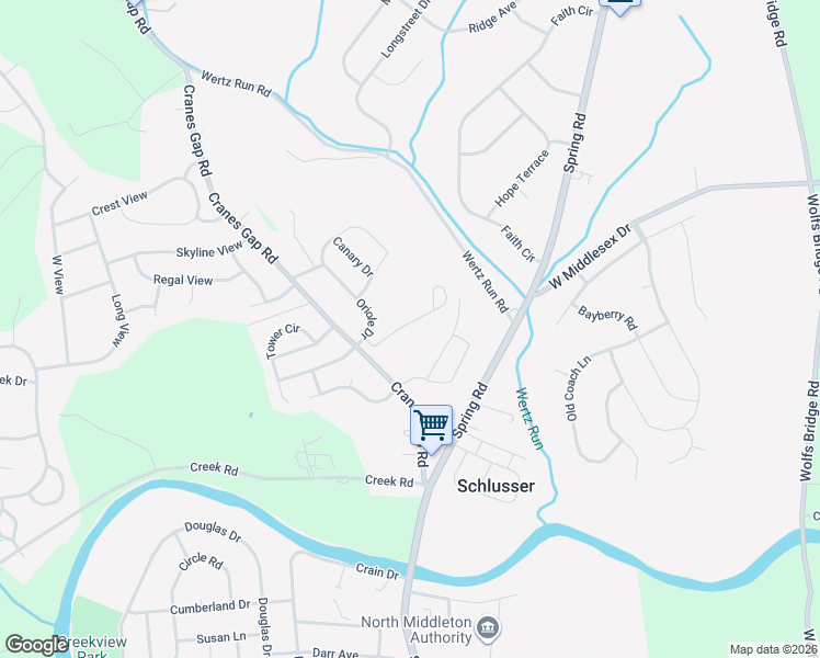 map of restaurants, bars, coffee shops, grocery stores, and more near 24 Marilyn Drive in Carlisle