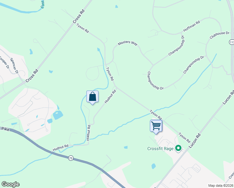 map of restaurants, bars, coffee shops, grocery stores, and more near 980 Hudnut Rd in Schwenksville