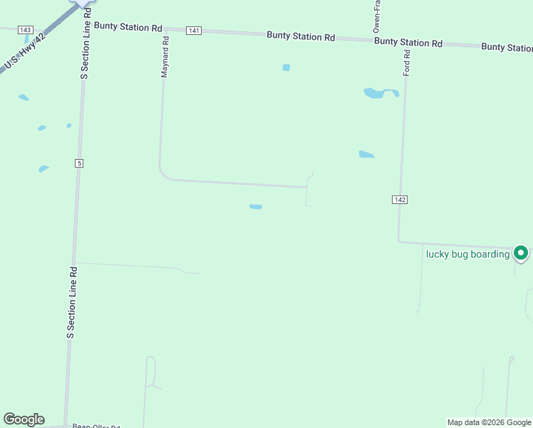 map of restaurants, bars, coffee shops, grocery stores, and more near 4640 Maynard Road in Delaware