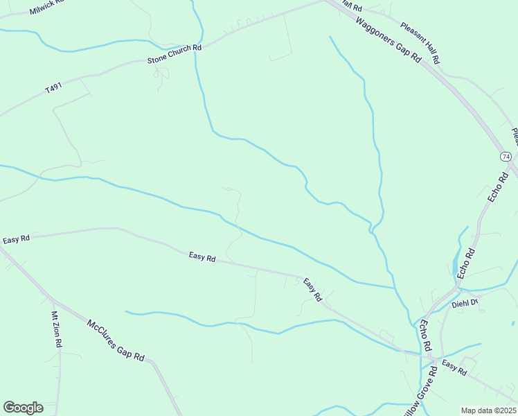 map of restaurants, bars, coffee shops, grocery stores, and more near 861 Easy Road in Carlisle
