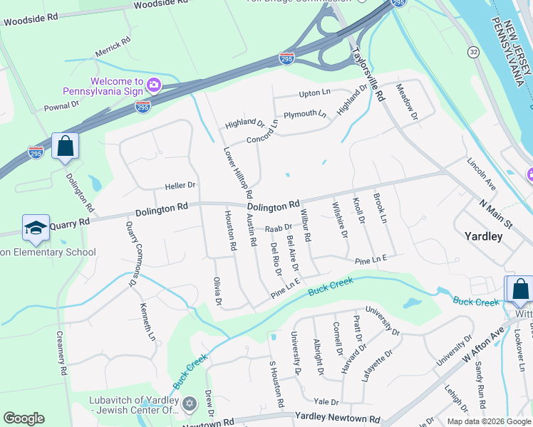 map of restaurants, bars, coffee shops, grocery stores, and more near 151 Dolington Road in Morrisville