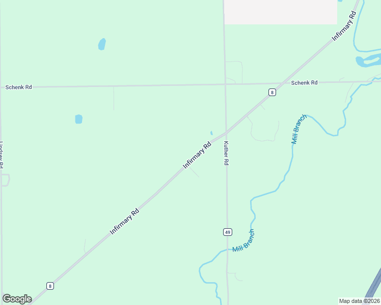 map of restaurants, bars, coffee shops, grocery stores, and more near 11801-11999 Infirmary Road in Sidney