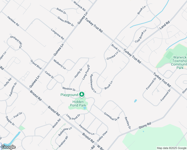 map of restaurants, bars, coffee shops, grocery stores, and more near 1632 Brook Lane in Jamison