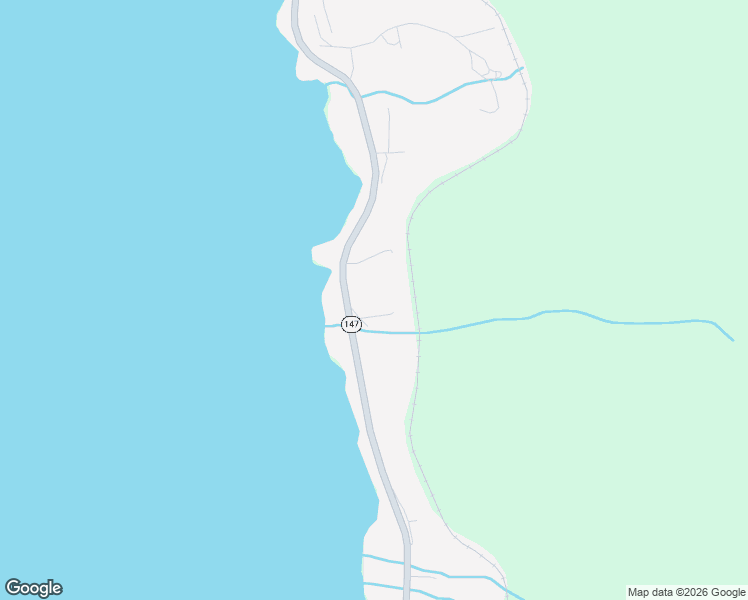 map of restaurants, bars, coffee shops, grocery stores, and more near 6000 Wood Home Lane in East Shore