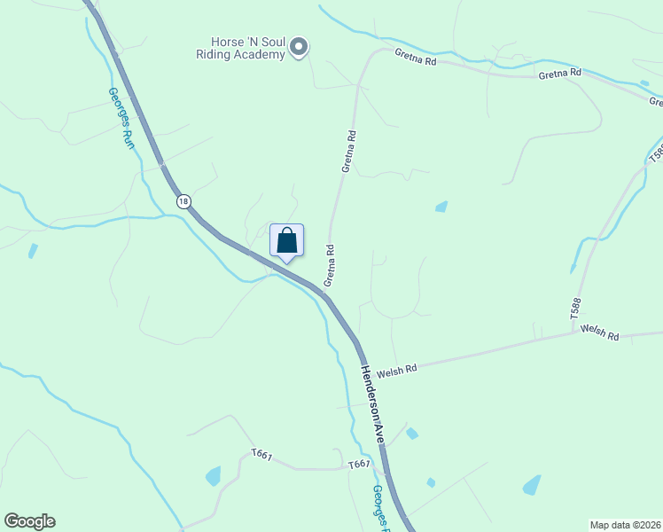 map of restaurants, bars, coffee shops, grocery stores, and more near 16 Gretna Road in Washington