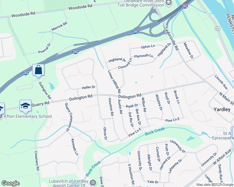 map of restaurants, bars, coffee shops, grocery stores, and more near 158 Dolington Road in Morrisville