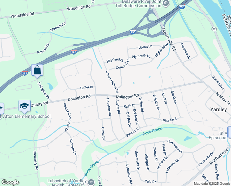 map of restaurants, bars, coffee shops, grocery stores, and more near 158 Dolington Road in Morrisville
