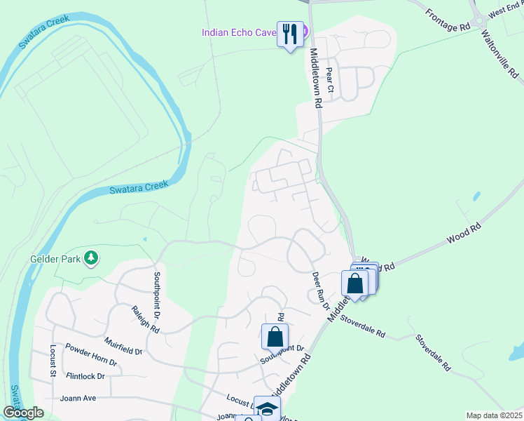 map of restaurants, bars, coffee shops, grocery stores, and more near 1943 Limestone Drive in Hummelstown