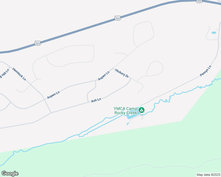 map of restaurants, bars, coffee shops, grocery stores, and more near 1287 Ash Lane in Lebanon
