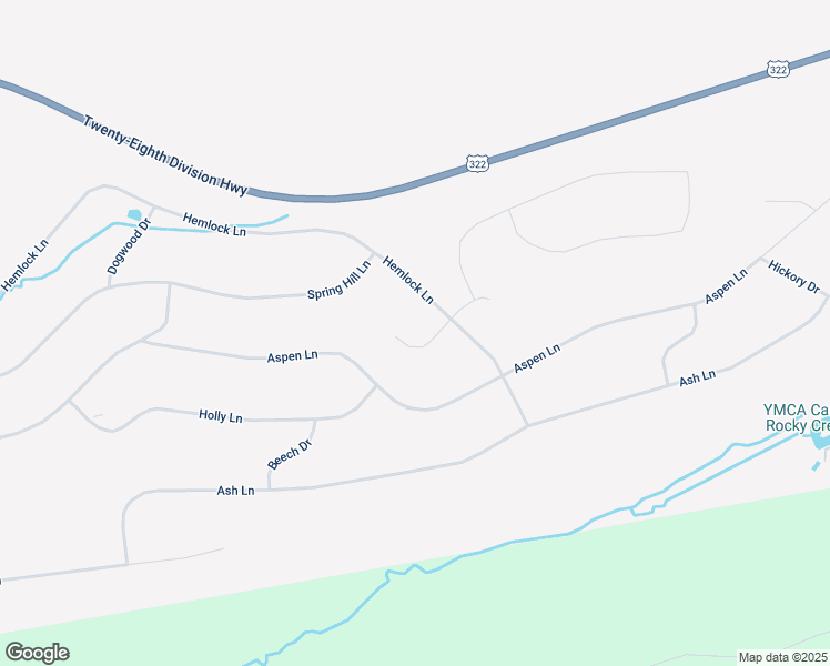 map of restaurants, bars, coffee shops, grocery stores, and more near 902 Tulip Tree Drive in Lebanon