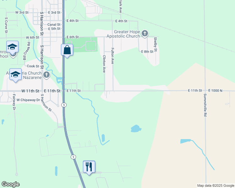 map of restaurants, bars, coffee shops, grocery stores, and more near in Alexandria