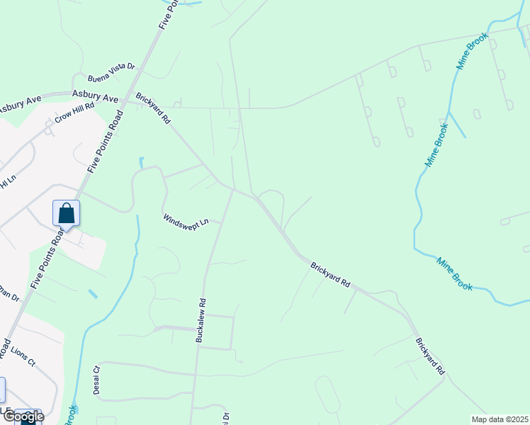 map of restaurants, bars, coffee shops, grocery stores, and more near 526 Brickyard Road in Freehold