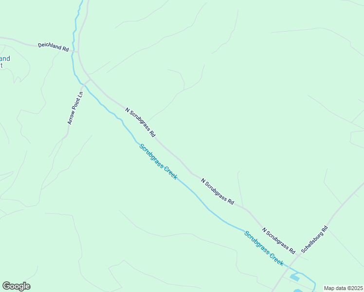 map of restaurants, bars, coffee shops, grocery stores, and more near 470 North Scrubgrass Road in Claysburg