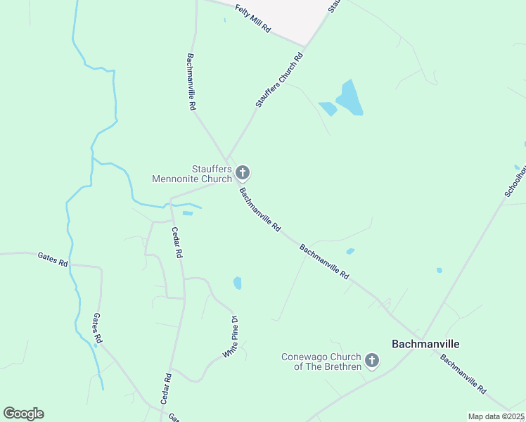map of restaurants, bars, coffee shops, grocery stores, and more near 716 Bachmanville Rd in Hershey
