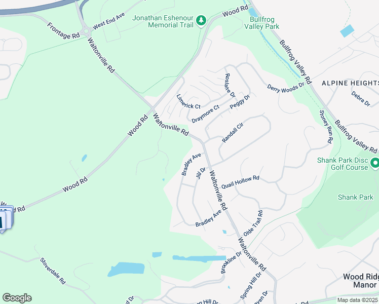 map of restaurants, bars, coffee shops, grocery stores, and more near 624 Waltonville Road in Hummelstown