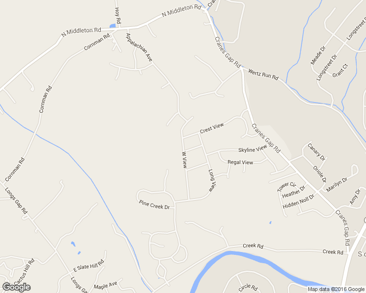 map of restaurants, bars, coffee shops, grocery stores, and more near 315 West View in Carlisle