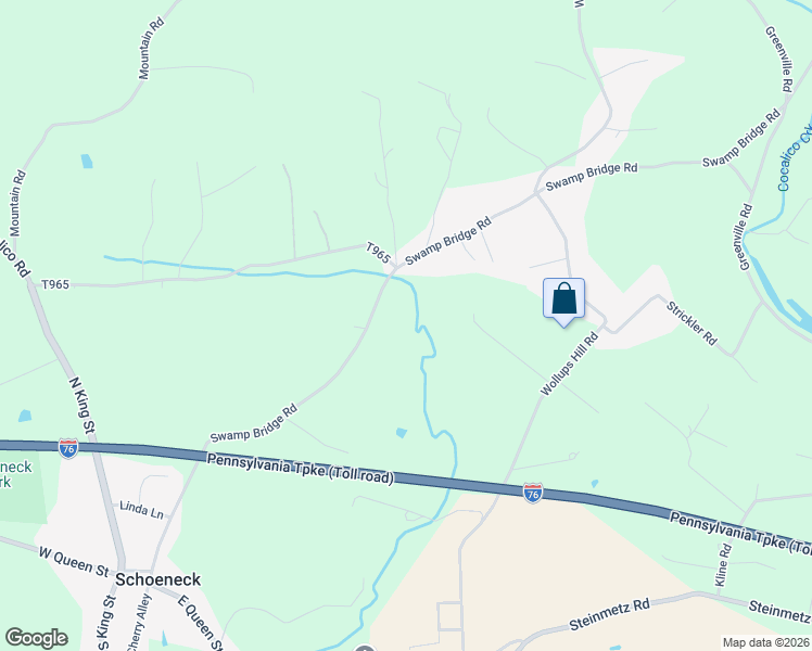 map of restaurants, bars, coffee shops, grocery stores, and more near 1320 Swamp Bridge Road in Stevens