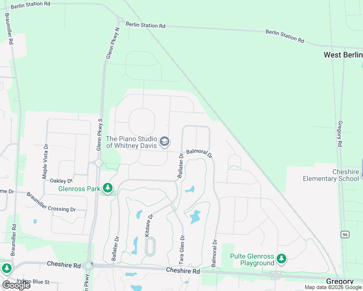 map of restaurants, bars, coffee shops, grocery stores, and more near 312 Tipperary Loop in Delaware