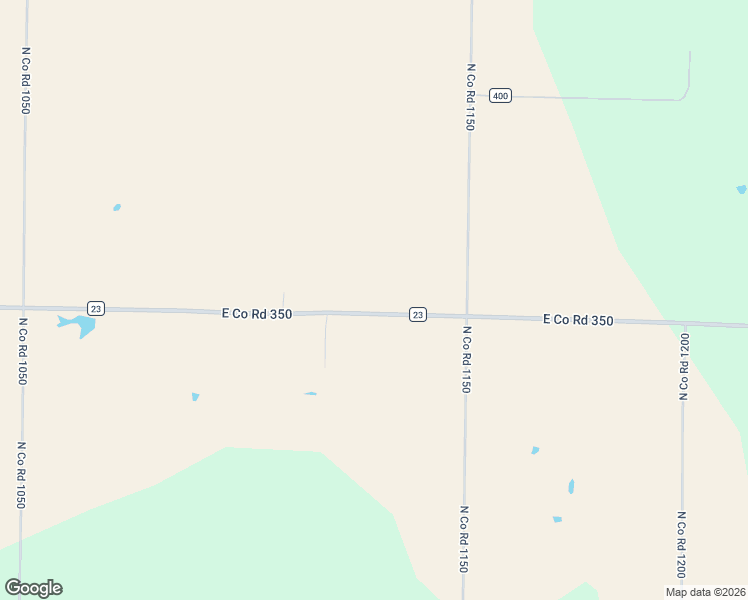 map of restaurants, bars, coffee shops, grocery stores, and more near 1152 East Co Road 350 in Sutter