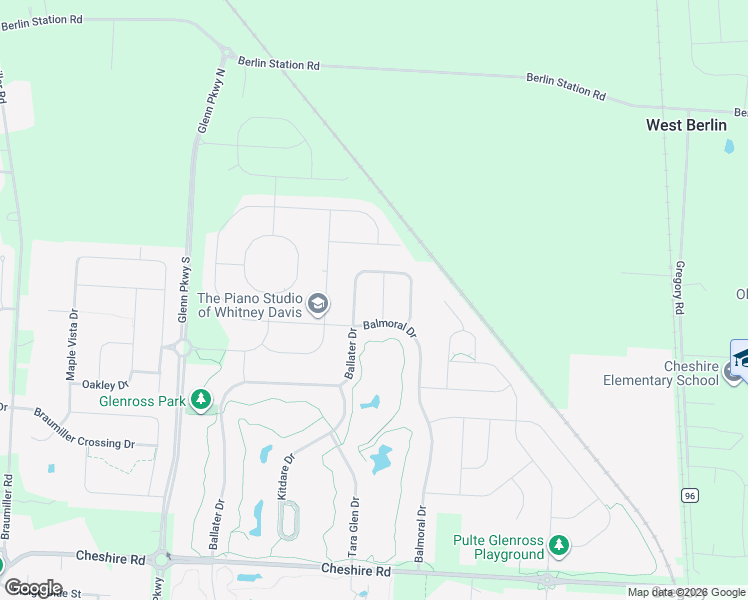 map of restaurants, bars, coffee shops, grocery stores, and more near 312 Tipperary Loop in Delaware