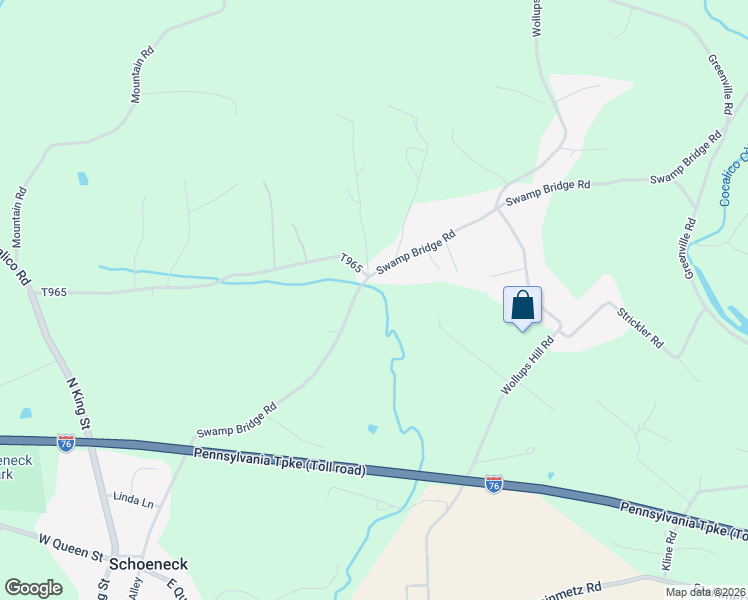 map of restaurants, bars, coffee shops, grocery stores, and more near 1320 Swamp Bridge Road in Stevens