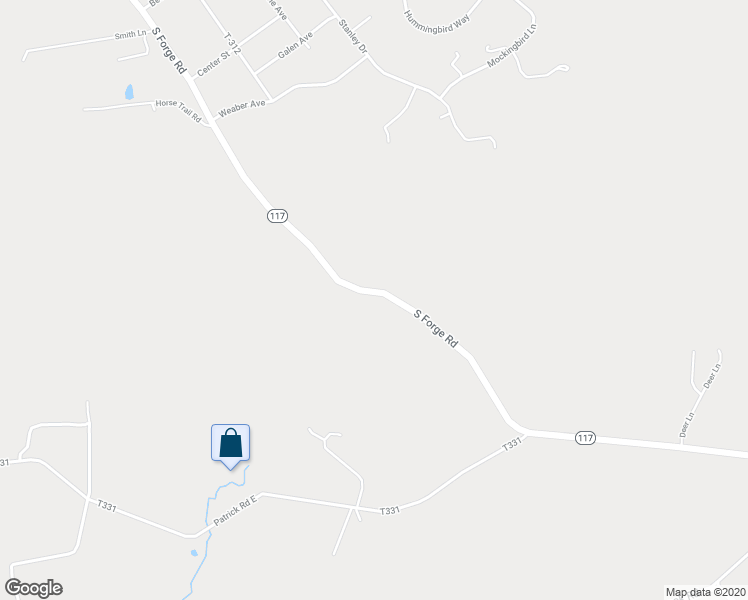 map of restaurants, bars, coffee shops, grocery stores, and more near 2257 South Forge Road in Palmyra