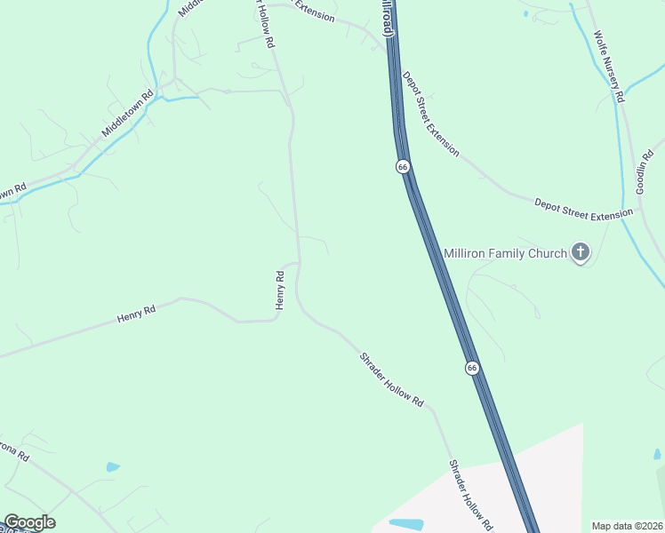 map of restaurants, bars, coffee shops, grocery stores, and more near 500 Shrader Hollow Road in New Stanton