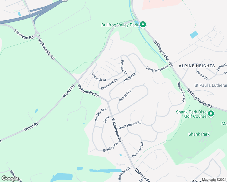 map of restaurants, bars, coffee shops, grocery stores, and more near 1224 Peggy Drive in Hummelstown