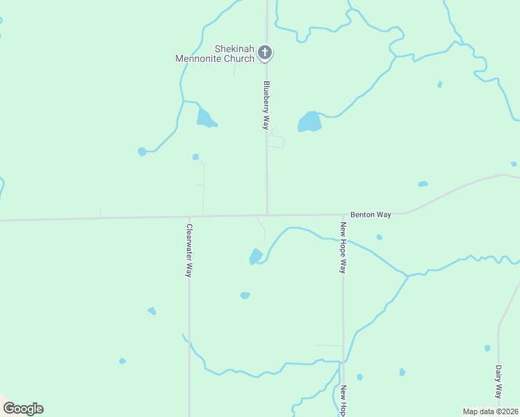map of restaurants, bars, coffee shops, grocery stores, and more near 16301-16499 Blueberry Way in Kirksville