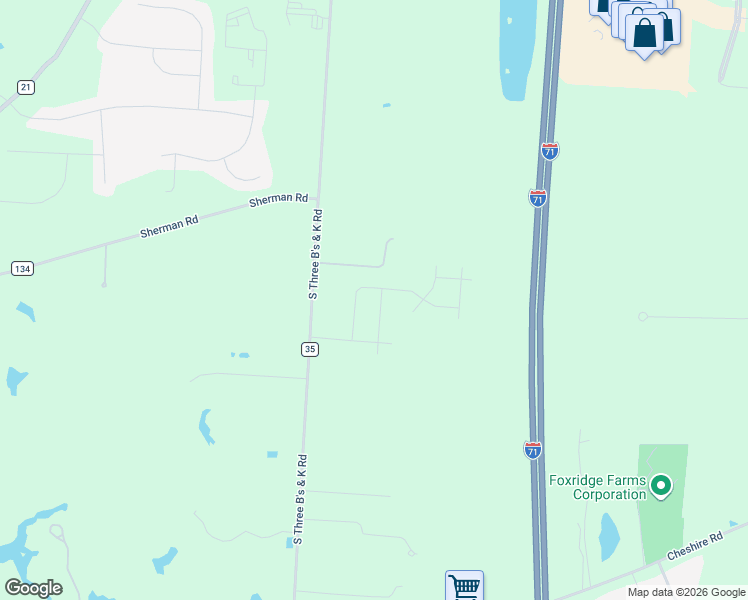 map of restaurants, bars, coffee shops, grocery stores, and more near 1155 South Three B S K Road in Galena