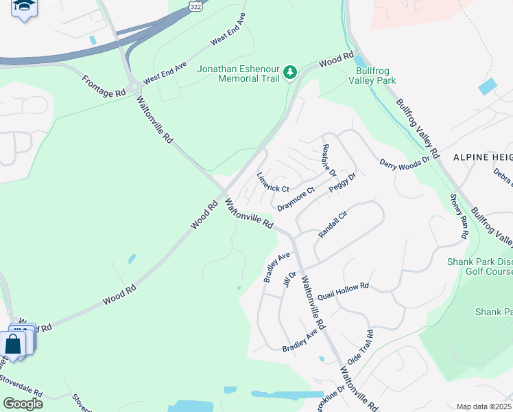 map of restaurants, bars, coffee shops, grocery stores, and more near 593 Cook Court in Hummelstown