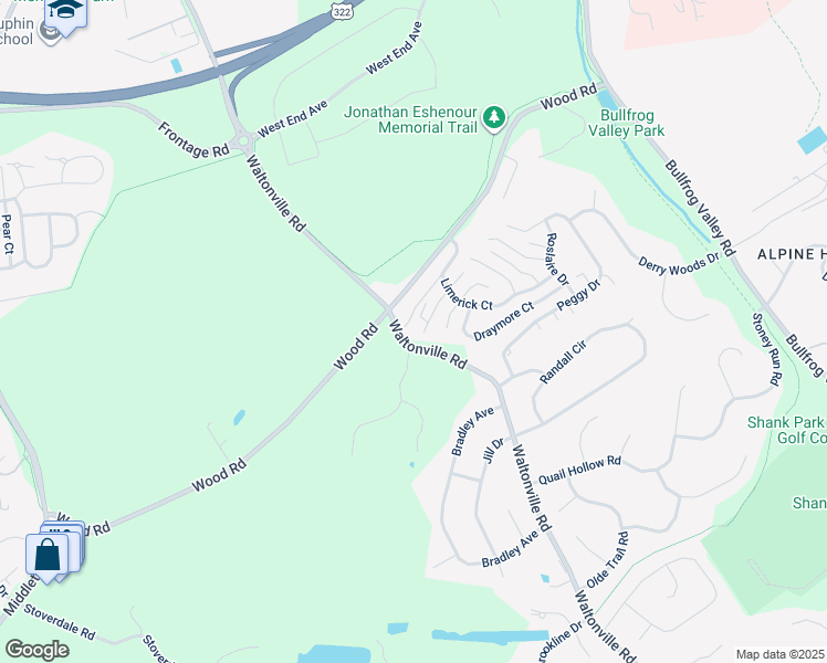 map of restaurants, bars, coffee shops, grocery stores, and more near 589 Lovell Court in Hummelstown