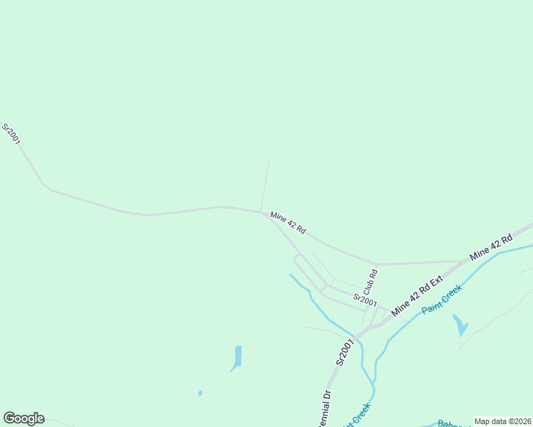 map of restaurants, bars, coffee shops, grocery stores, and more near 101 Mine 42 Road in Windber