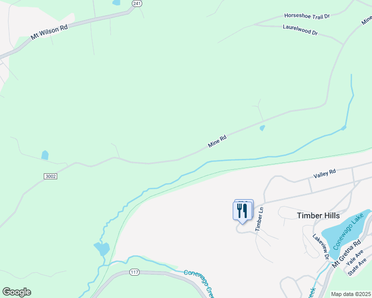 map of restaurants, bars, coffee shops, grocery stores, and more near 955 Mine Road in Lebanon