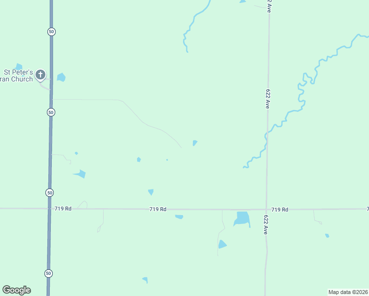 map of restaurants, bars, coffee shops, grocery stores, and more near 71950 Nebraska 50 in Elk Creek
