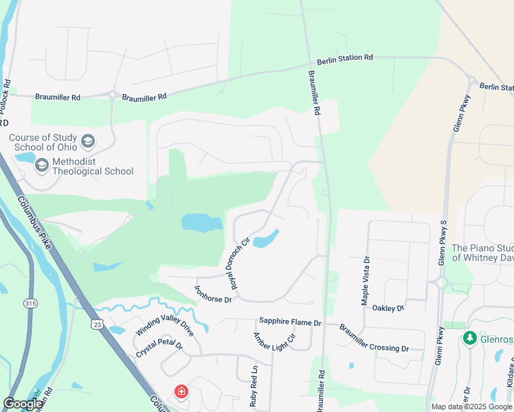 map of restaurants, bars, coffee shops, grocery stores, and more near 719 Meadows Dr in Delaware