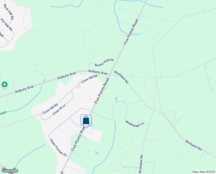 map of restaurants, bars, coffee shops, grocery stores, and more near 77 Five Points Road in Freehold