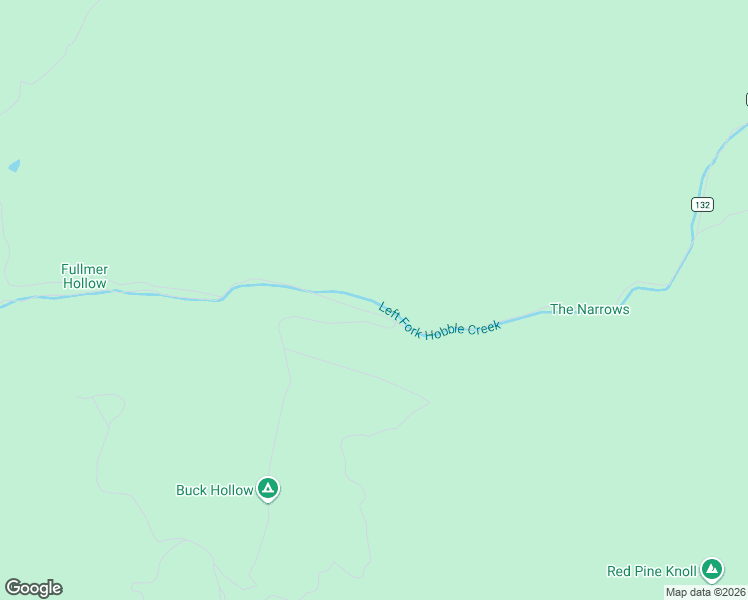 map of restaurants, bars, coffee shops, grocery stores, and more near Left Fork Hobble Creek Canyon in Springville