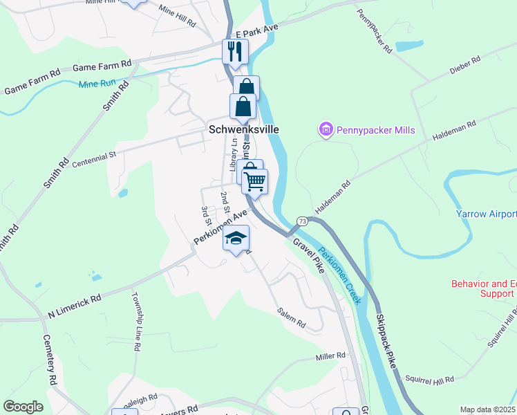 map of restaurants, bars, coffee shops, grocery stores, and more near in 