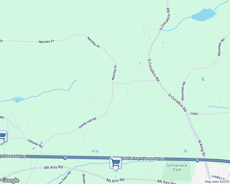 map of restaurants, bars, coffee shops, grocery stores, and more near 215 Sandy Hill Road in Denver