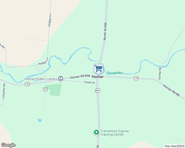 map of restaurants, bars, coffee shops, grocery stores, and more near in Homer