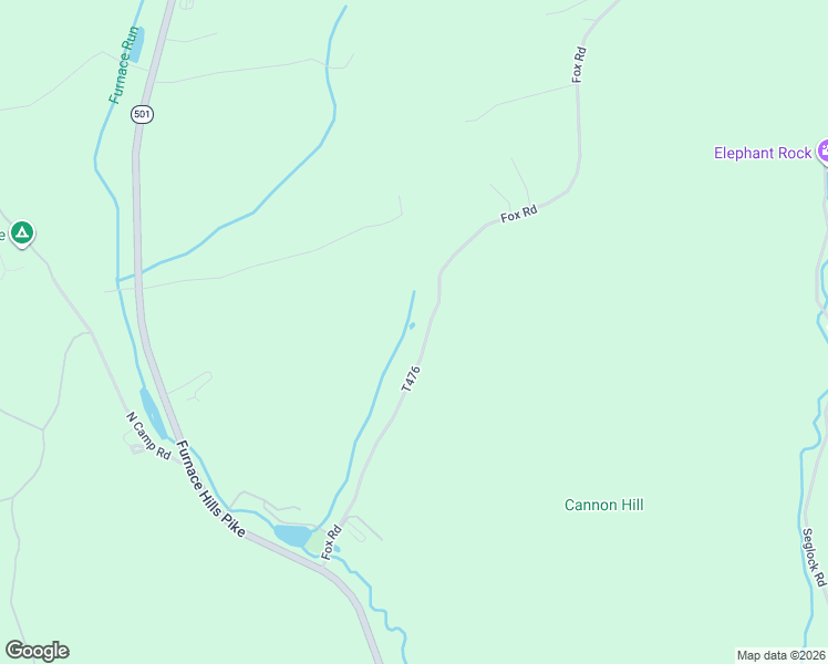 map of restaurants, bars, coffee shops, grocery stores, and more near 77 Fox Road in Newmanstown
