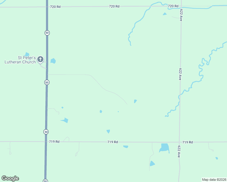 map of restaurants, bars, coffee shops, grocery stores, and more near 71950 Nebraska 50 in Elk Creek