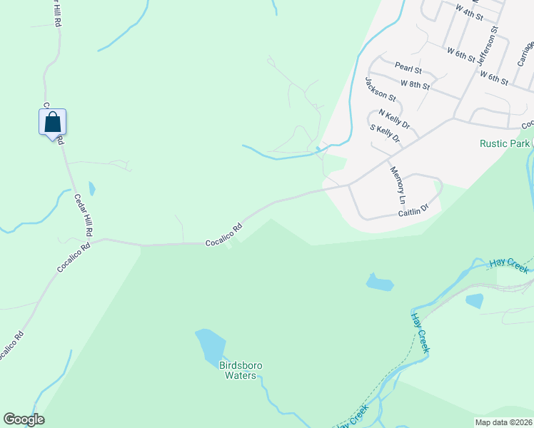 map of restaurants, bars, coffee shops, grocery stores, and more near 1413 Cocalico Road in Birdsboro