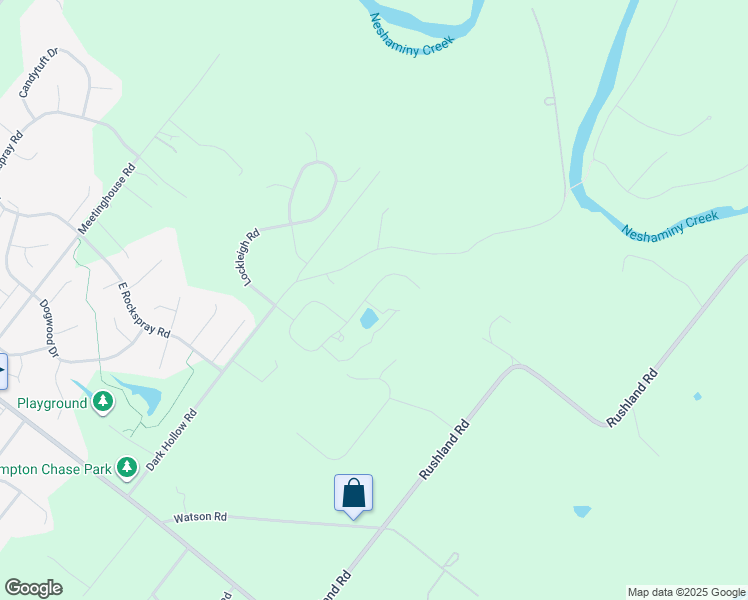 map of restaurants, bars, coffee shops, grocery stores, and more near 2310 April Drive in Jamison